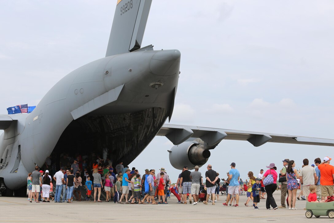 Marine Corps Air Station Beaufort hosted the Beaufort community and visitors from far and wide at the 2015 Air Show, April 11 and 12. Spectators experienced the past, present and future of military aviation through displays and aerial stunts.  