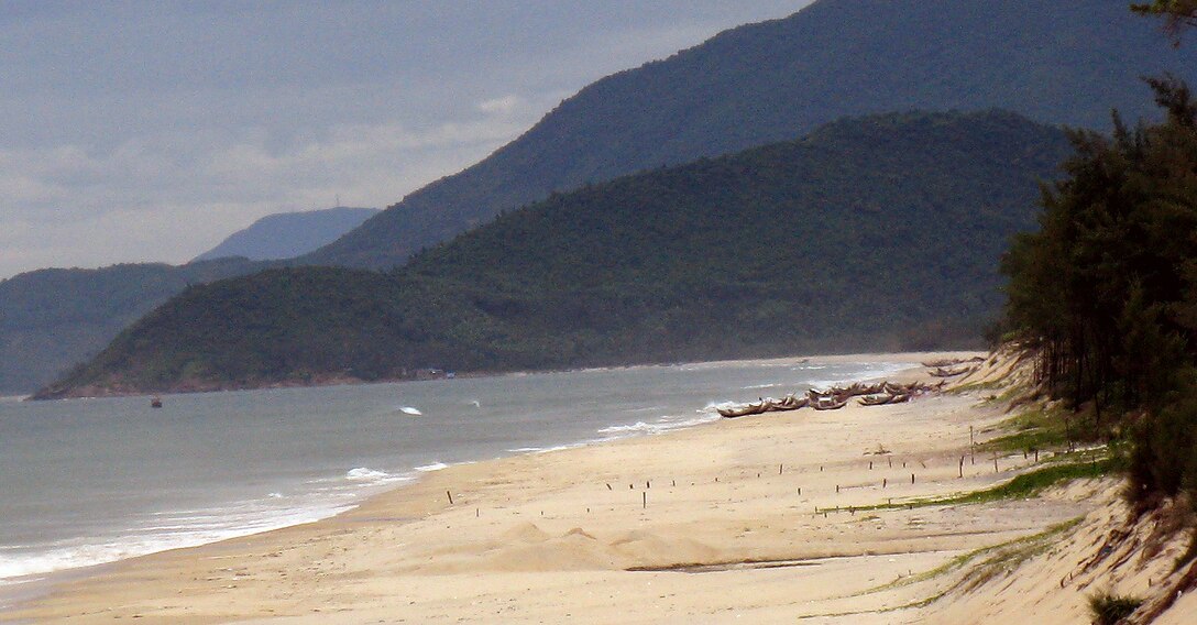 This is the beach from which Karl Mai and 18 others jammed into a tiny fishing boat to escape the oppression of Vietnam in 1981. Mai has revisited Vietnam several times since the government opened to outside trade and tourism. 
