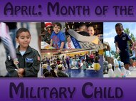 April has been designated as the Month of the Military Child by the Department of Defense in an effort to recognize the contributions of military children. In observance of the awareness month, Ellsworth will be celebrating with events held by various units in from the 28th Mission Support Group. (U.S. Air Force graphic by Airman 1st Class Rebecca Imwalle/Released)