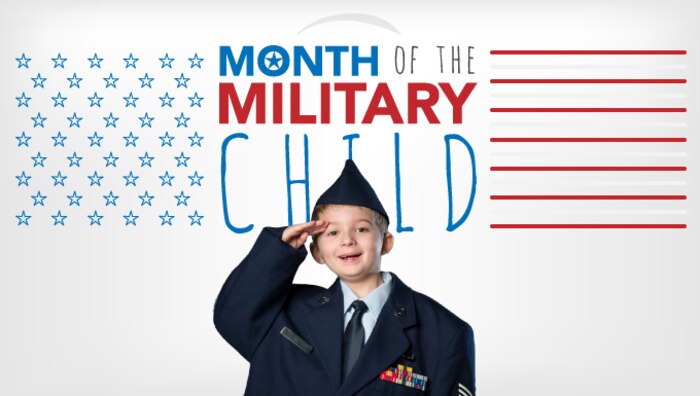 April is the Month of the Military Child.  (Courtesy graphic)