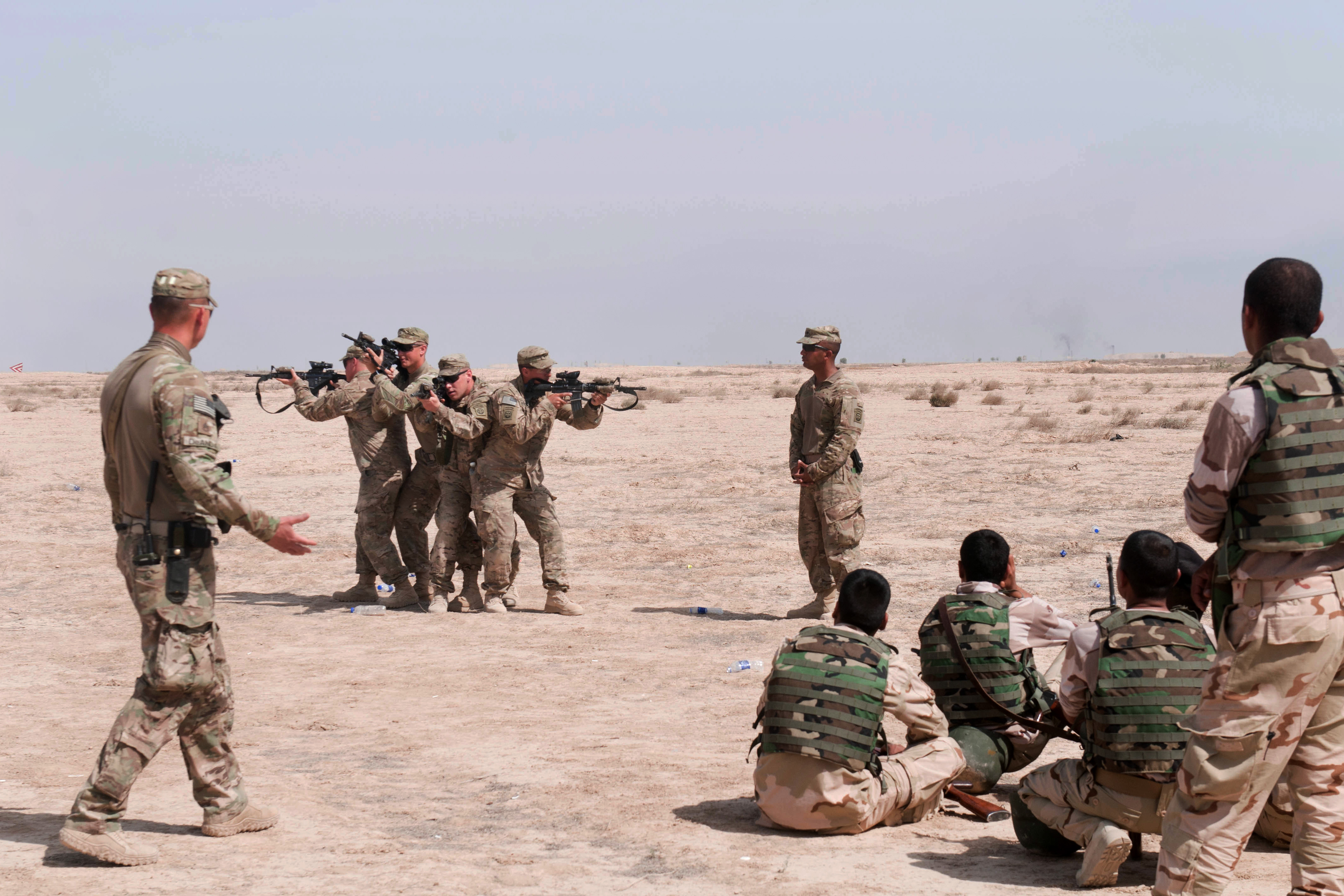 s in iraq with security clearance