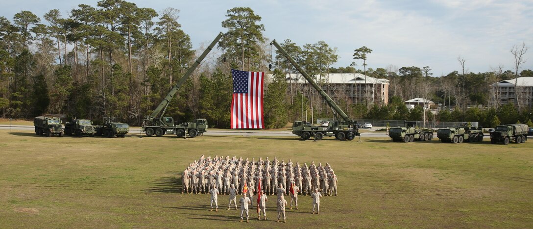 Photo of just the HQ Company from CLR-2