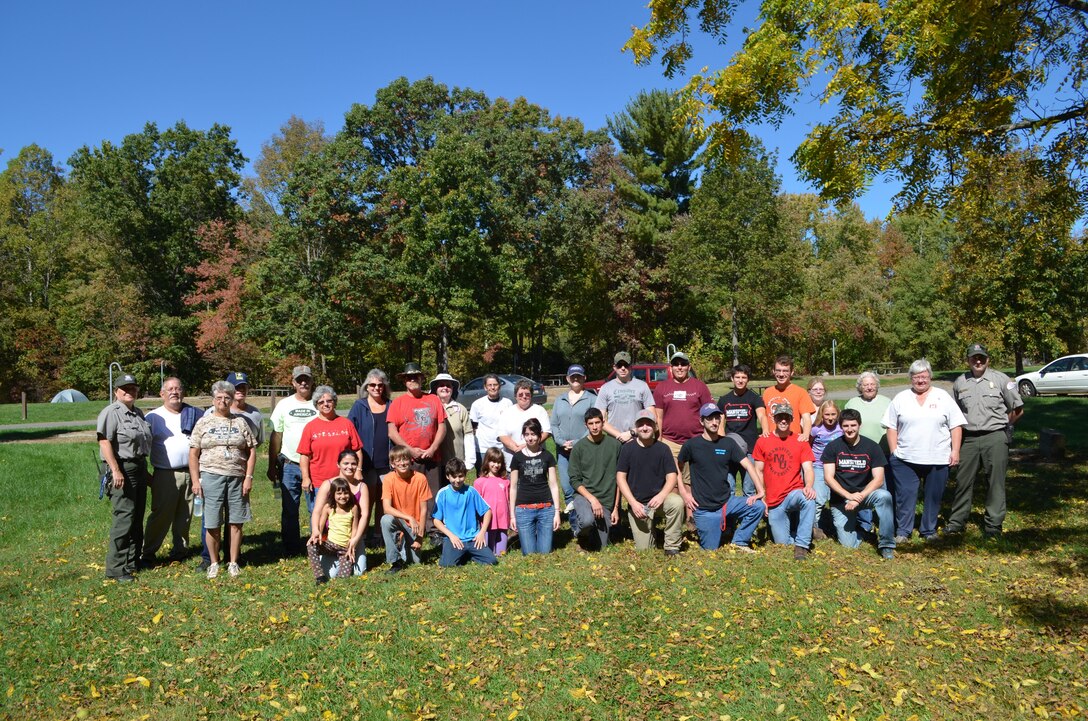 NPLD volunteers at Cowanesque Lake.