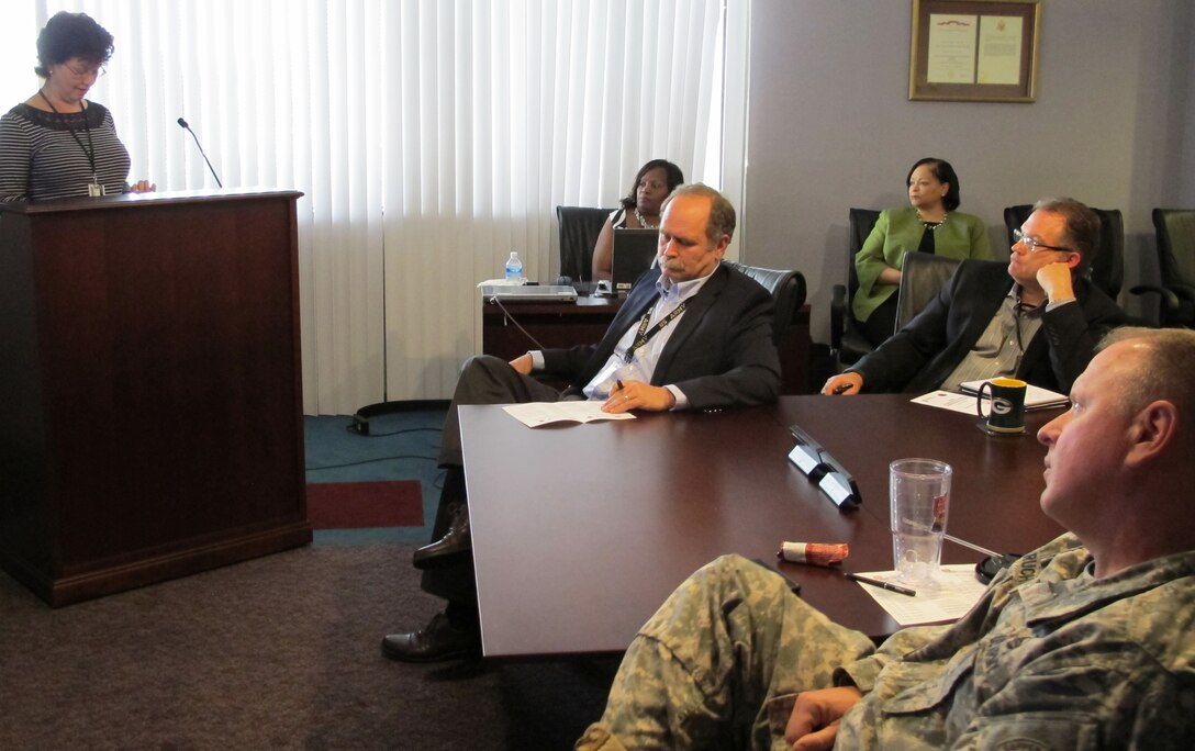 Paula Henderson, project manager, Ordnance and Explosives Directorate, discusses her leadership project during LDP Level II program. 

