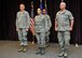 Col. Peter A. Wojciechowski (right) assumed command of the 920th Rescue Wing Maintenance Group on April 11 during a change-of-command ceremony at the Patrick Air Force Base, Florida Base Theater. Colonel Wojciechowski replaced Col. Charlene Nelson (center), who served as the 920th Maintenance Group Commander since April 2010. Colonel Nelson is now assigned as the 482nd Fighter Wing Maintenance Group Commander, Homestead Air Reserve Base, Fla. Col. Jeffrey Macrander, 920th RQW commander (left) presided over the ceremony. (U.S. Air Force photo/Tech. Sgt. Michael Means)