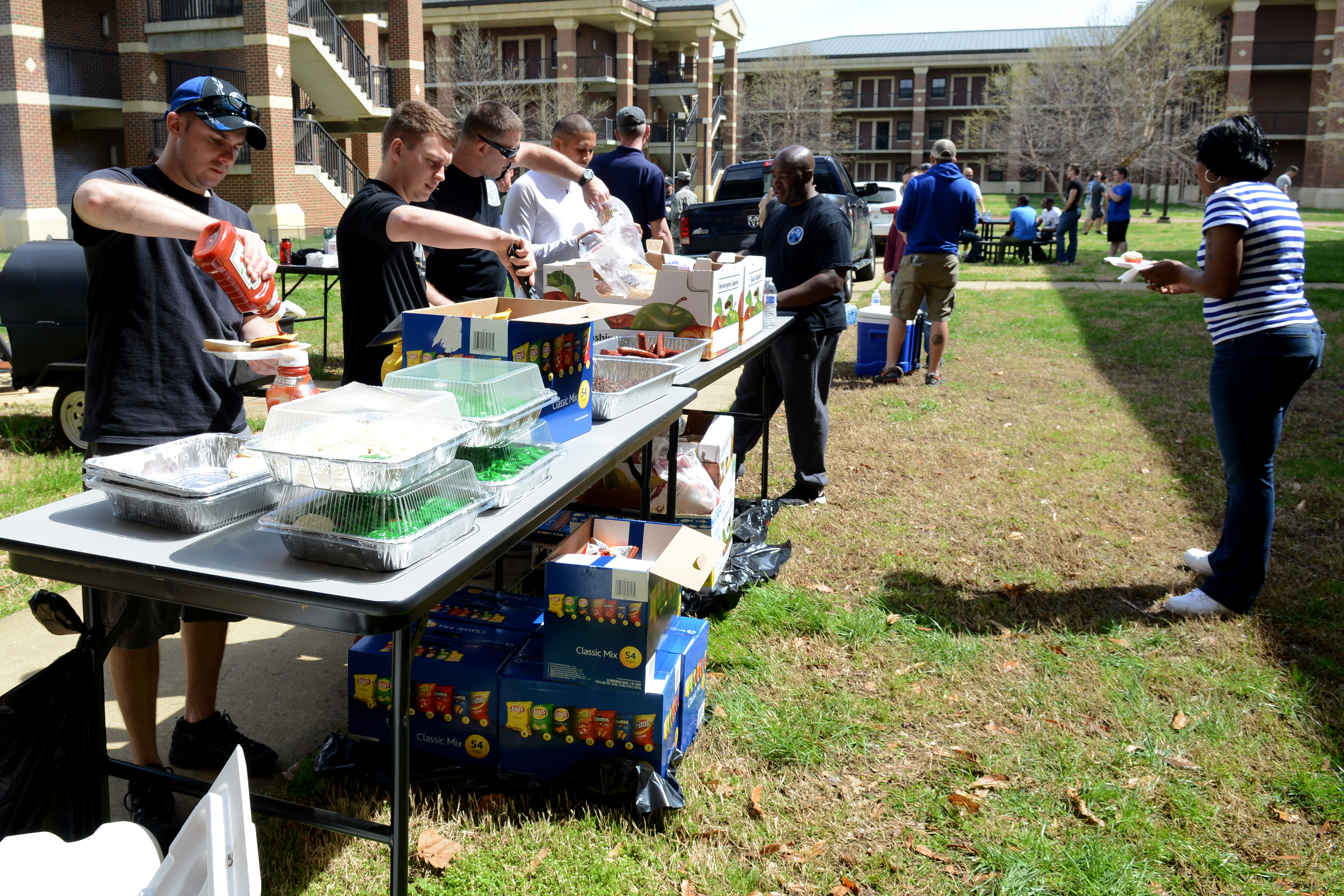 Langley Top 3 hosts cookout > Joint Base LangleyEustis > Article Display