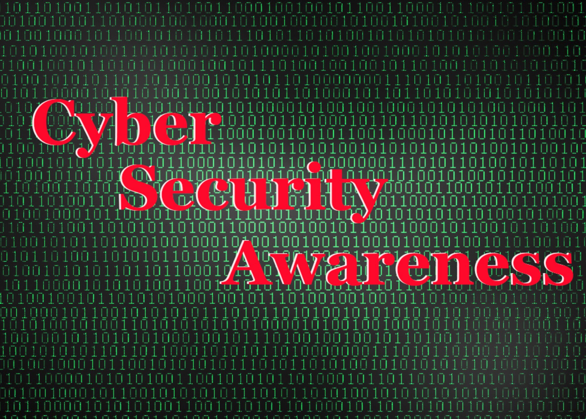 Information technology is an essential tool to completing the U.S. Air Force’s mission. Cyber threats are constantly evolving, but if each user does their part to protect cyber space, they can ensure mission success.  (U.S. Air Force graphic by Senior Airman Areca T. Wilson/Released) 