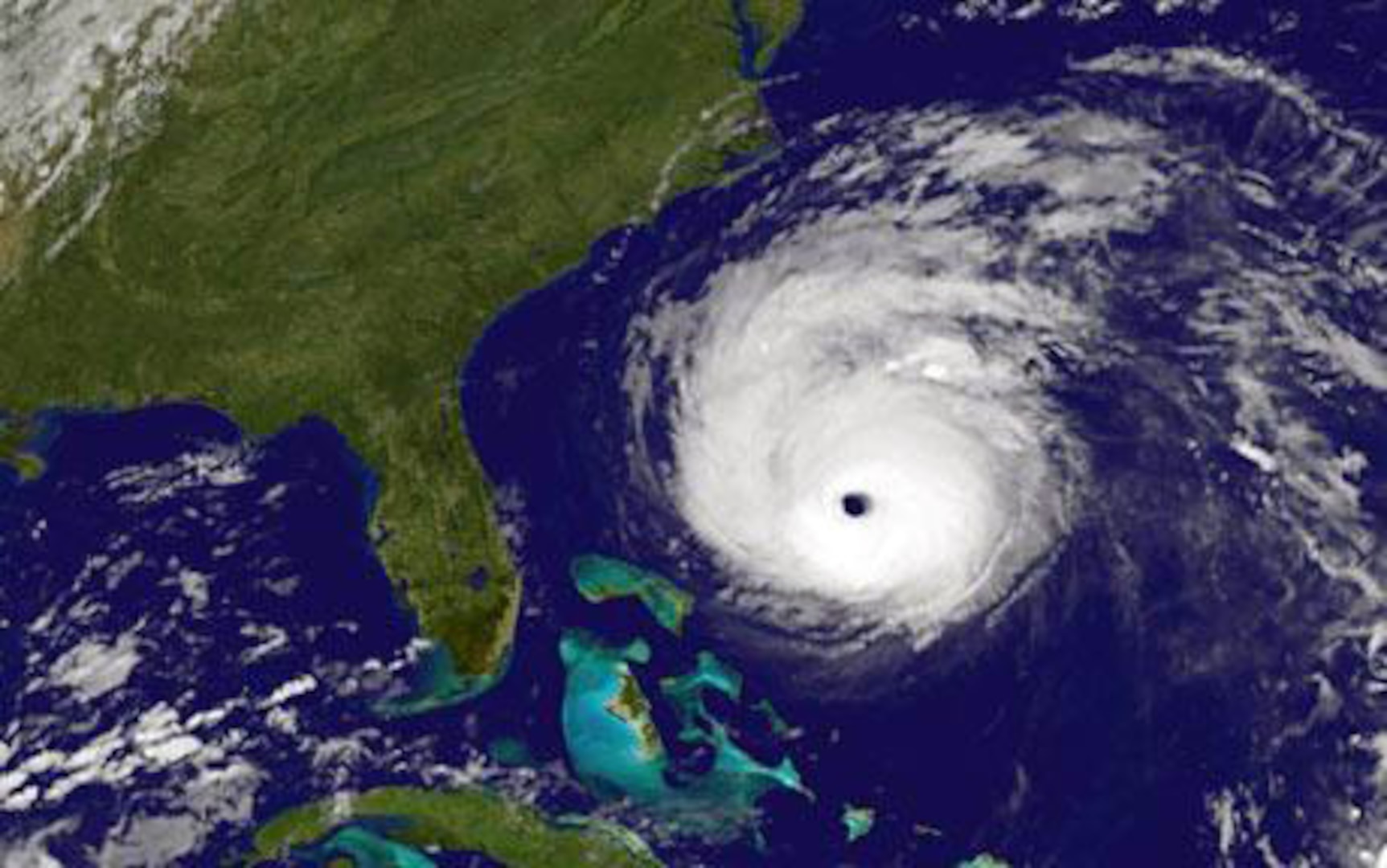 Satellite image of Hurricane Earl