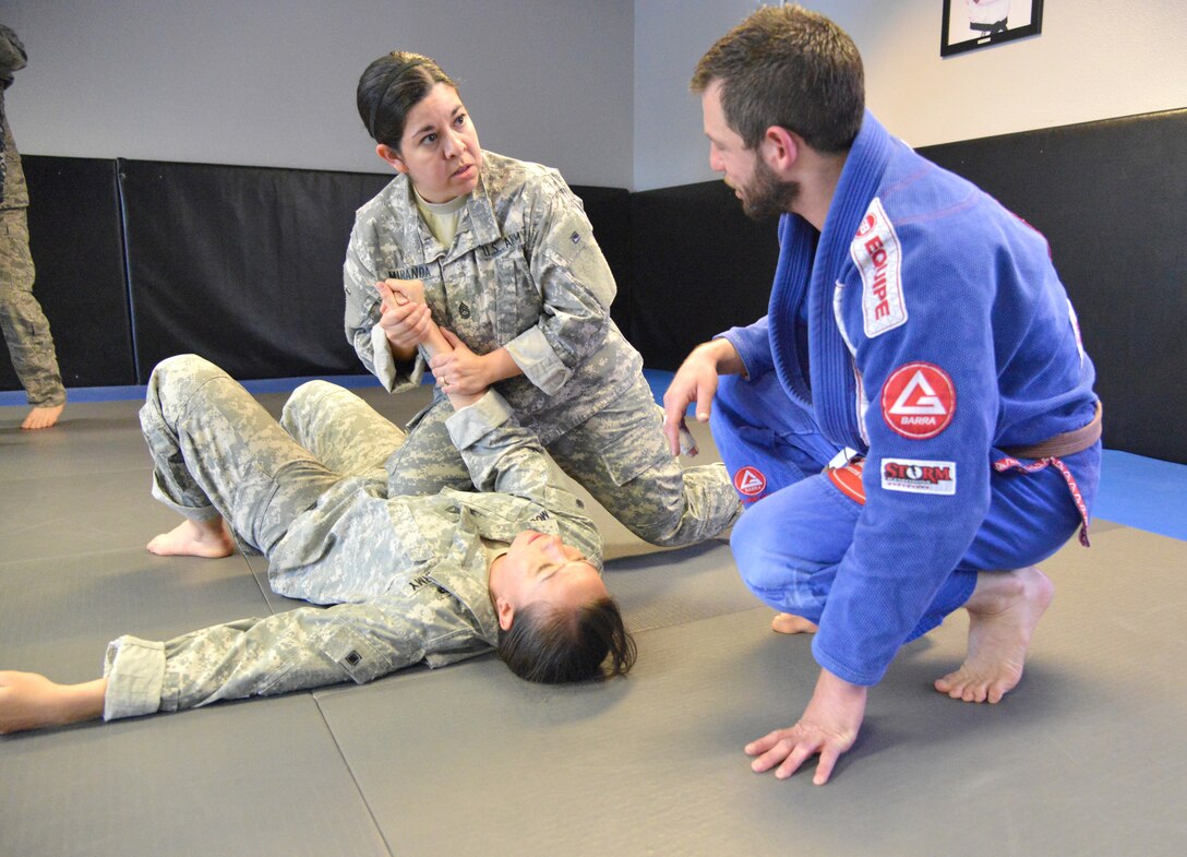Jiujitsu training