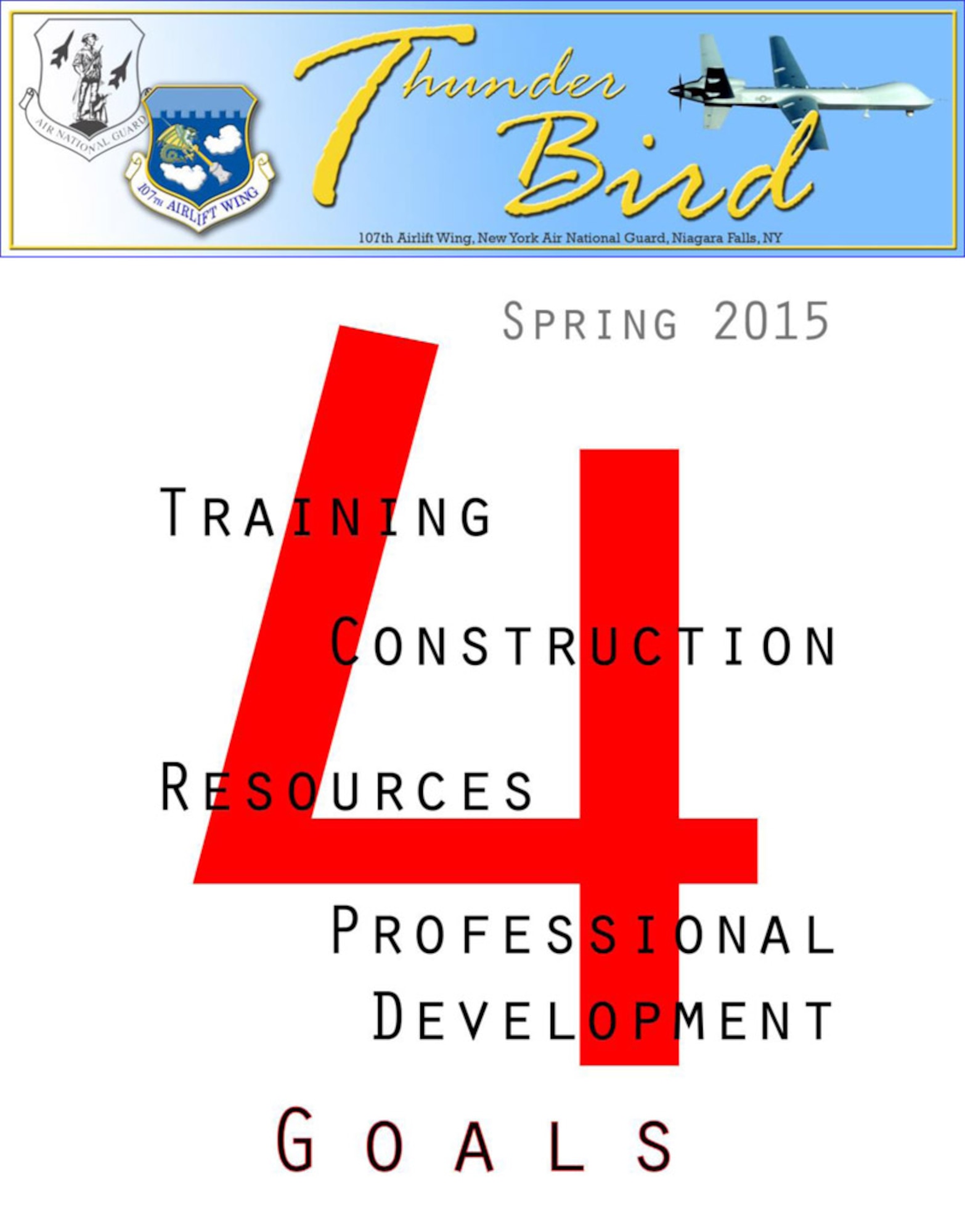 ThunderBird Spring 2015 (U.S.Air National Guard Graphic/107th Public Affairs) 
