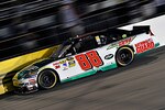 Dale Earnhardt Jr. races the No. 88 National Guard-sponsored NASCAR racecar Sept. 11 at Richmond International Raceway, Va.