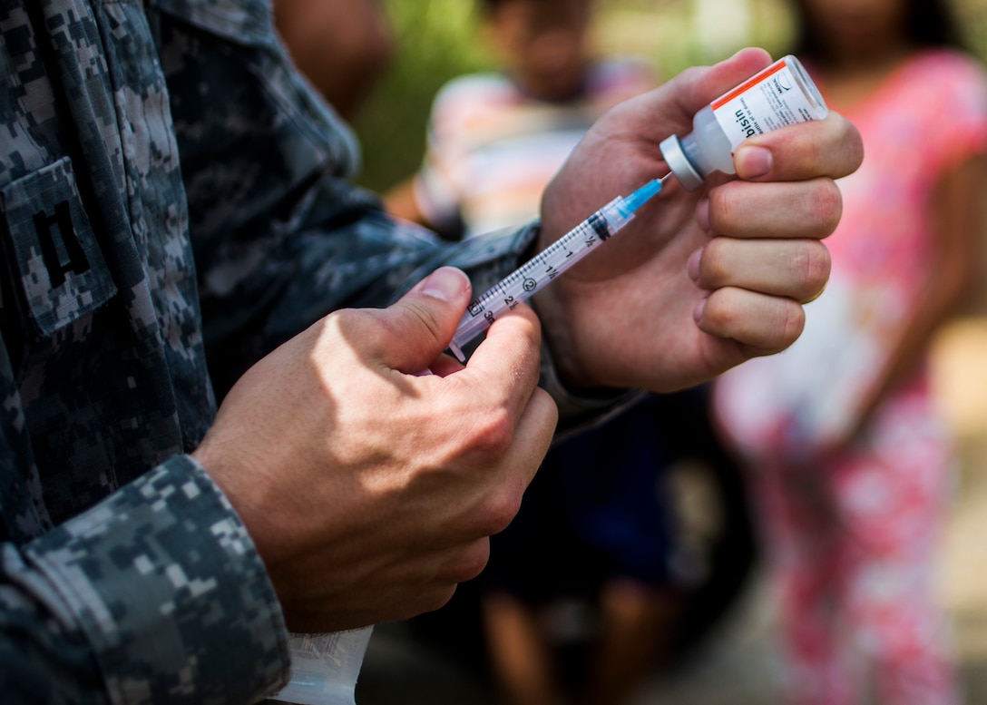 Vaccinations by the Hundreds