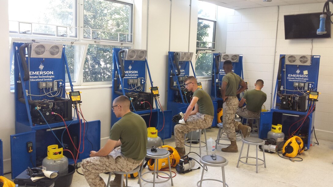 Marines from BRACT 3-15 are tested on basic operation.