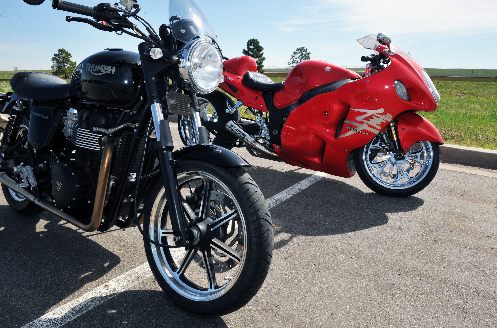 The motorcycle safety course is geared towards riders of all styles and is being offered June 1 and 26, July 10,17, and 31 at the Red Rocks Community College in Lakewood, Colo. (Air Force photo by Airman 1st Class Emily E. Amyotte/Released)