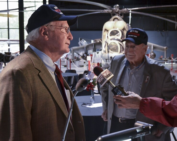 The Southern Museum of Flight hosts a reception to honor survivors and family members of the Bay of Pigs invasion. (U.S. Air National Guard photo by: Senior Master Sgt. Ken Johnson/Released)