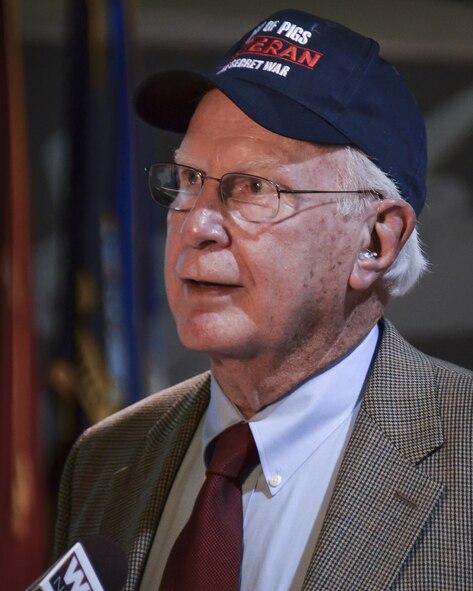 The Southern Museum of Flight hosts a reception to honor survivors and family members of the Bay of Pigs invasion. (U.S. Air National Guard photo by: Senior Master Sgt. Ken Johnson/Released)