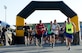 Runners begin the Joint Base Andrews Half-Marathon, April 18, 2015, at Joint Base Andrews, Maryland. This was the third annual half-marathon held at JBA and the race had approximately 150 participants. (U.S. Air Force photo/Senior Airman Mariah Haddenham)