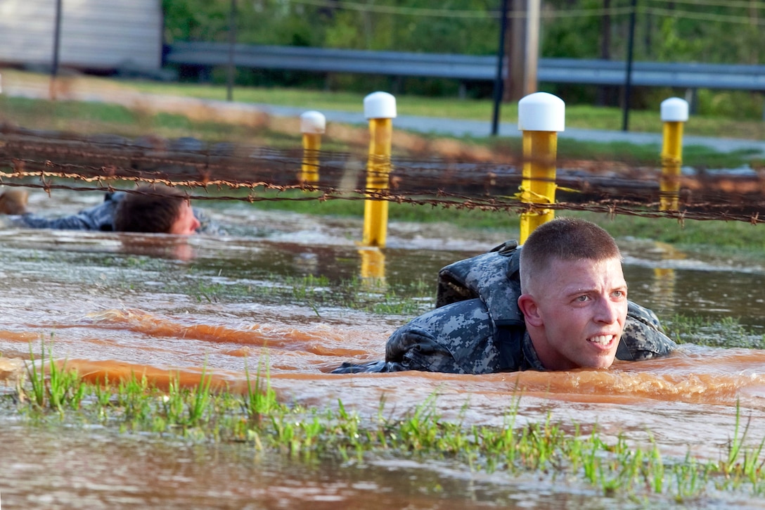 Army 1st Lt. Colin Raymond, assigned to the 7th Infantry Division ...