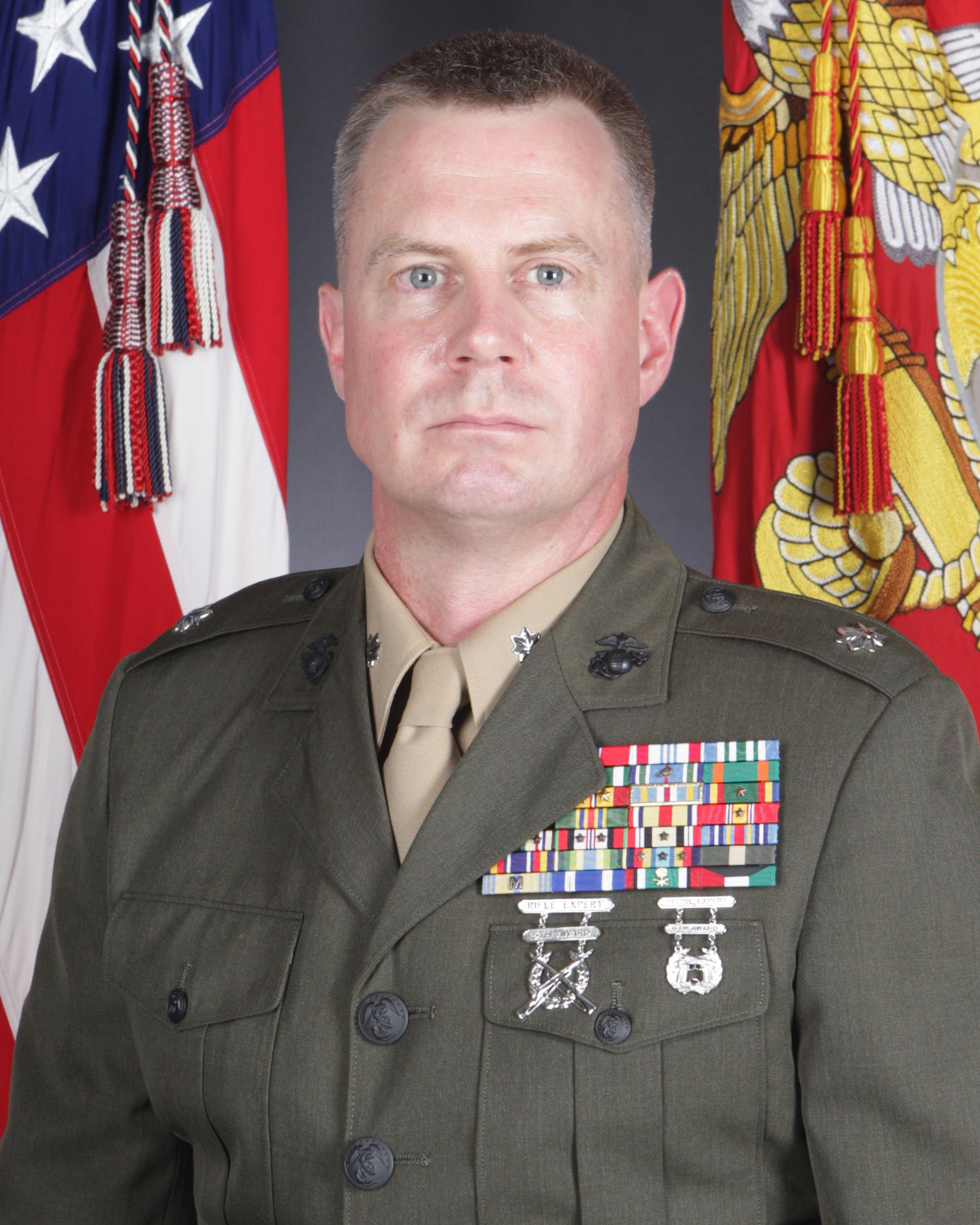 Lieutenant Colonel Richard H. Pitchford > Marine Corps Security Force ...