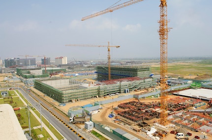 File photo of the Four Biggest Construction Projects Since the End of the Cold War; Tangible Evidence of the Rebalance to the Asia-Pacific 