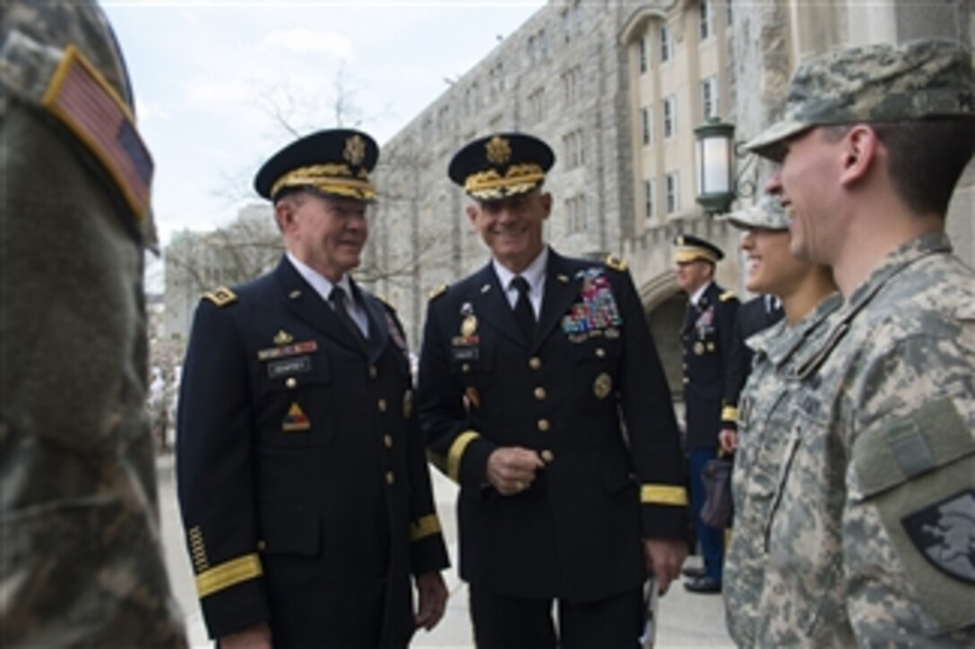 Dempsey Visits U.S. Military Academy at West Point