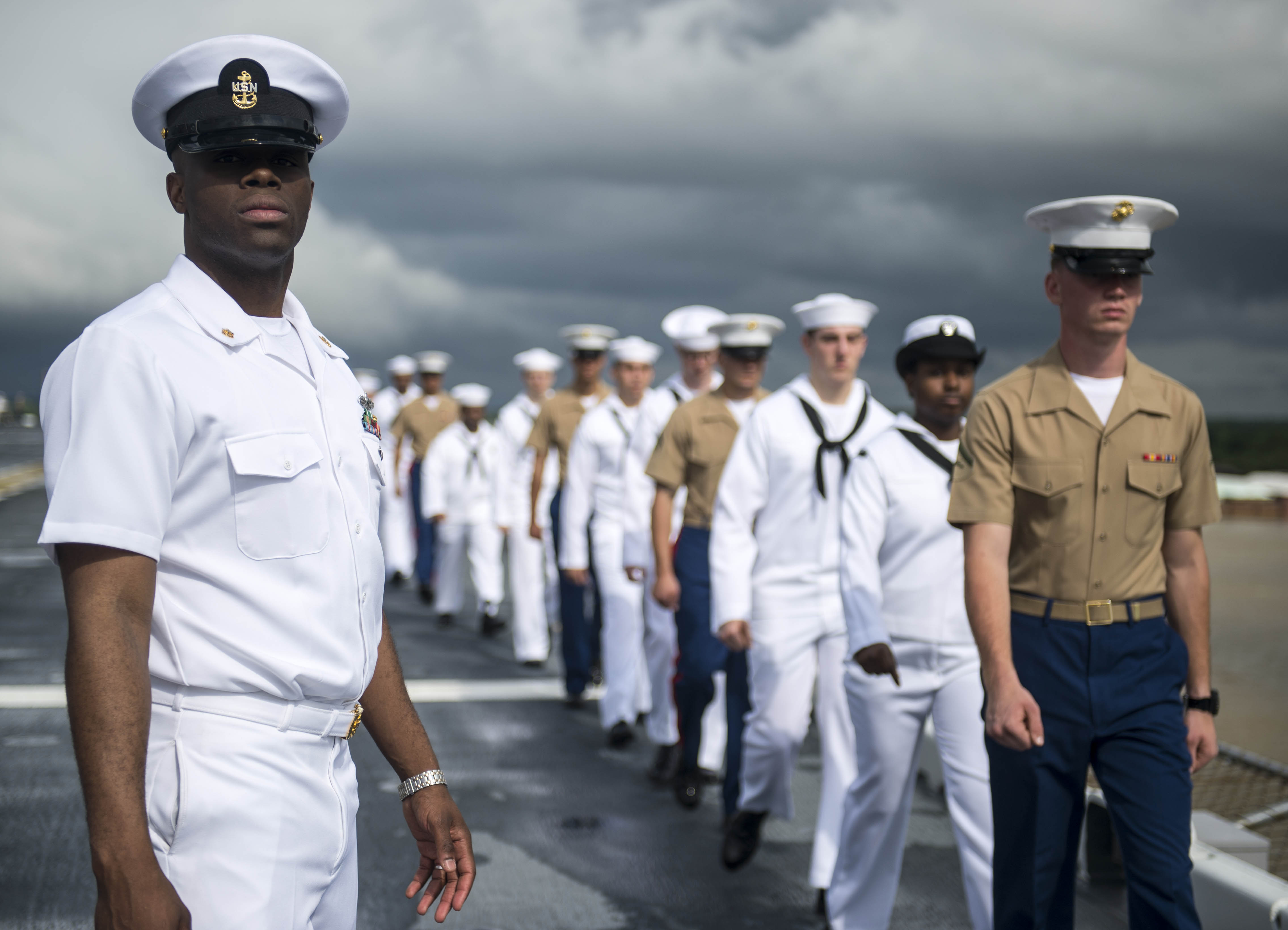 U.S. and Allied Ships Arrive for Fleet Week New Orleans > United States
