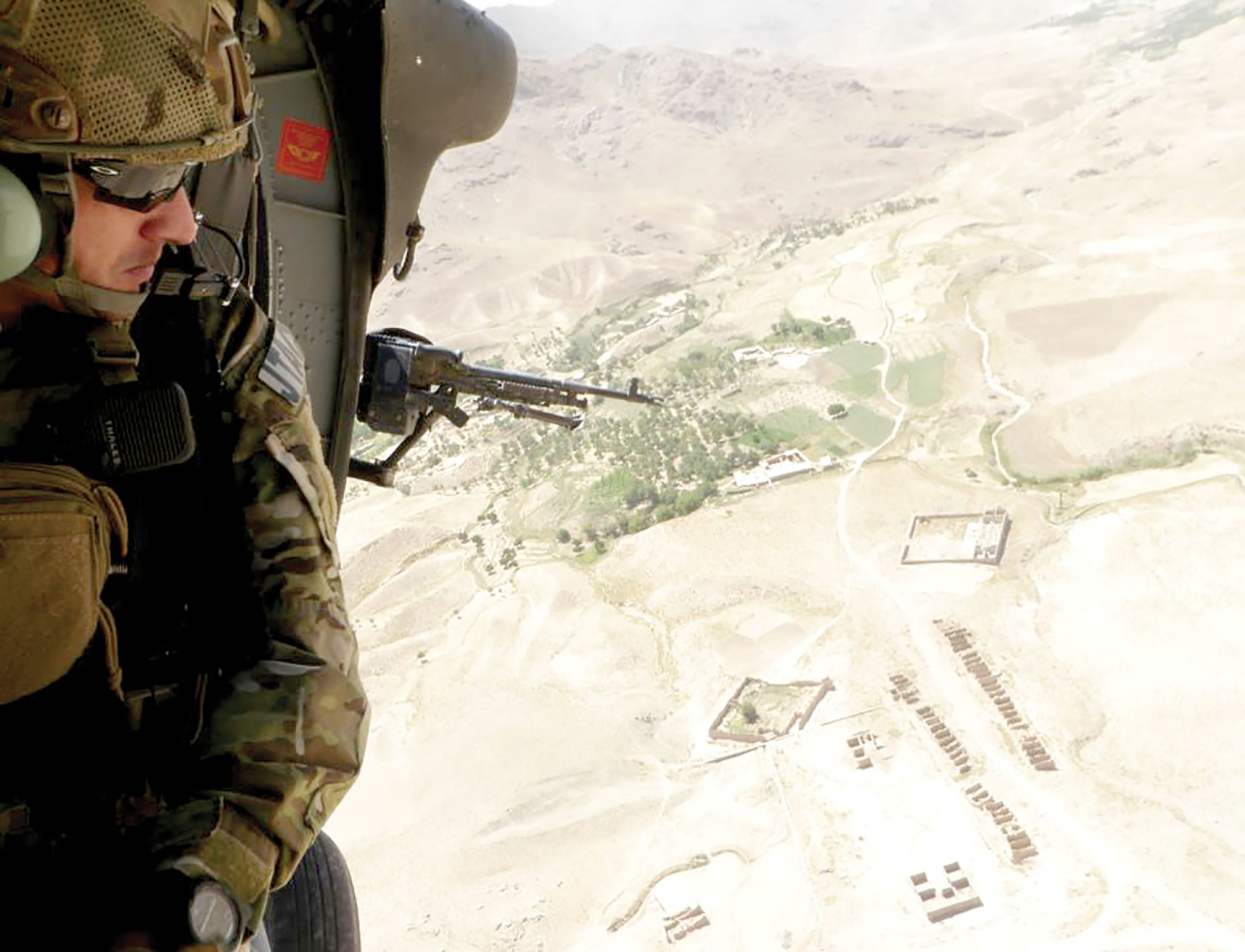 Staff Sgt. Josh Lynch, 13th Air Support Operations Squadron joint terminal attack controller, heads out on a mission during a recent deployment to southern Afghanistan. (Photo courtesy 13th ASOS) 