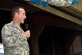 Col. Brad Hoagland, 11th Wing/Joint Base Andrews commander, speaks to Team Andrews members after recognizing the 2015 Air Force Special Recognition nominees at The Courses at Andrews, Md., April 22, 2015. The special recognition category is a secretary of defense award, recognizing units, teams and individuals for exemplary achievement in support of installation excellence. (U.S. Air Force photo/Airman 1st Class Ryan J. Sonnier)