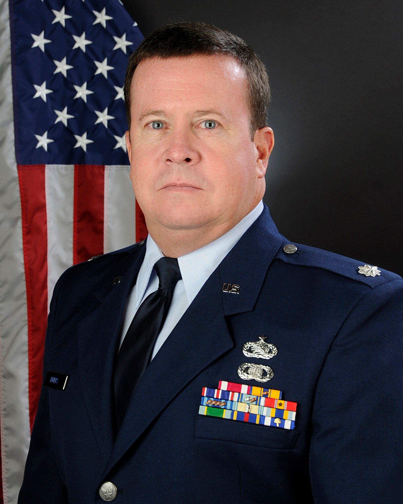 U.S. Air Force Lt. Col. Thomas “Wade” Rivers, commander of the 169th Communications Flight, South Carolina Air National Guard at McEntire Joint National Guard Base, April 24, 2015.  (U.S. Air National Guard photo by Tech. Sgt. Caycee Watson/Released)