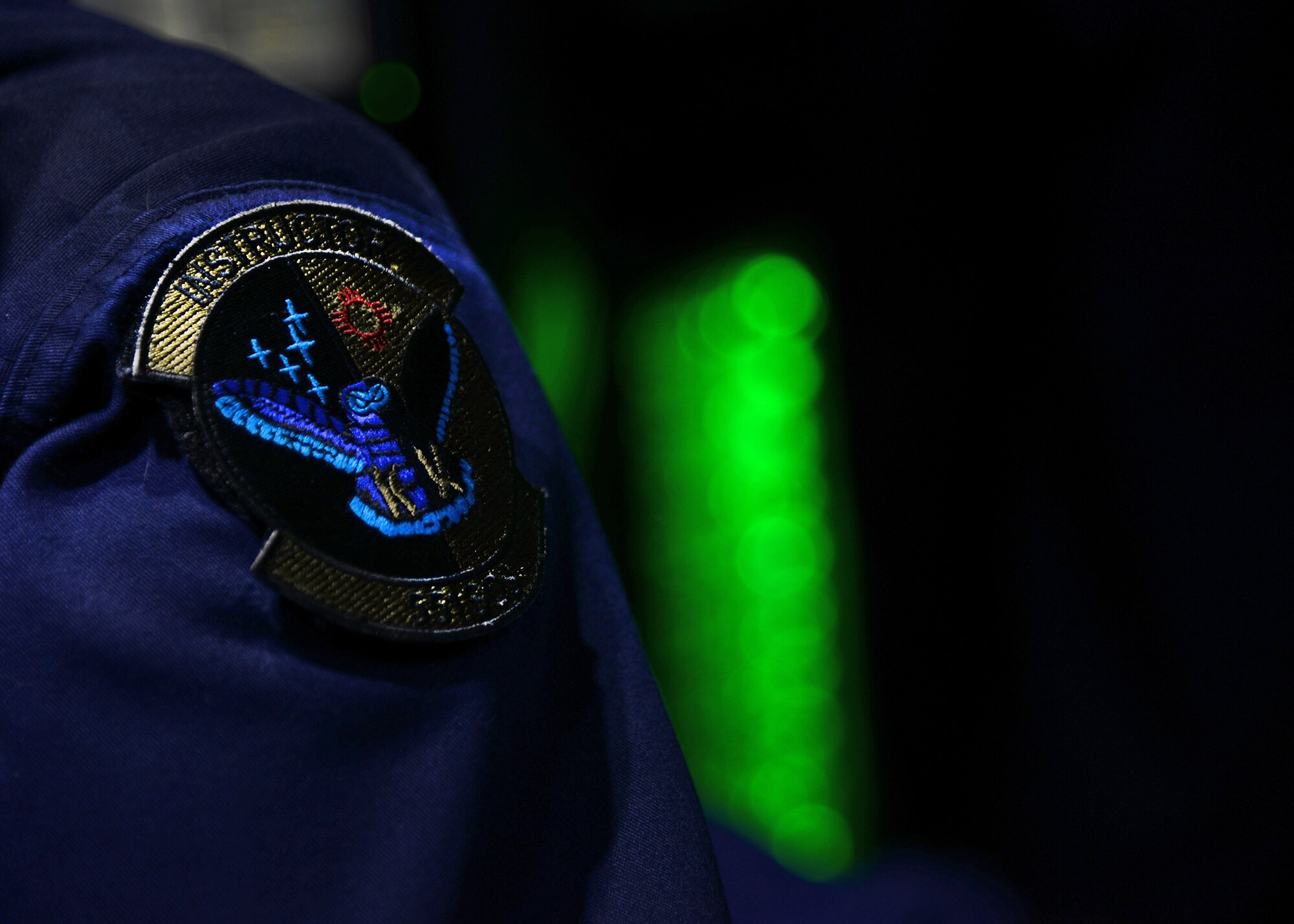 During a tour of the MC-130 J Commando II flight simulator, Lockheed Martin flight instructors from the 551st Special Operations Squadron gave instruction to 27th Special Operations Wing Staff Agency Air Commandos April 21, 2015 at Cannon Air Force Base, N.M. The tour provided airmen the opportunity to experience training that their teammates accomplish each day to ensure mission success. (U.S. Air Force photo/Airman 1st Class Chip Slack)