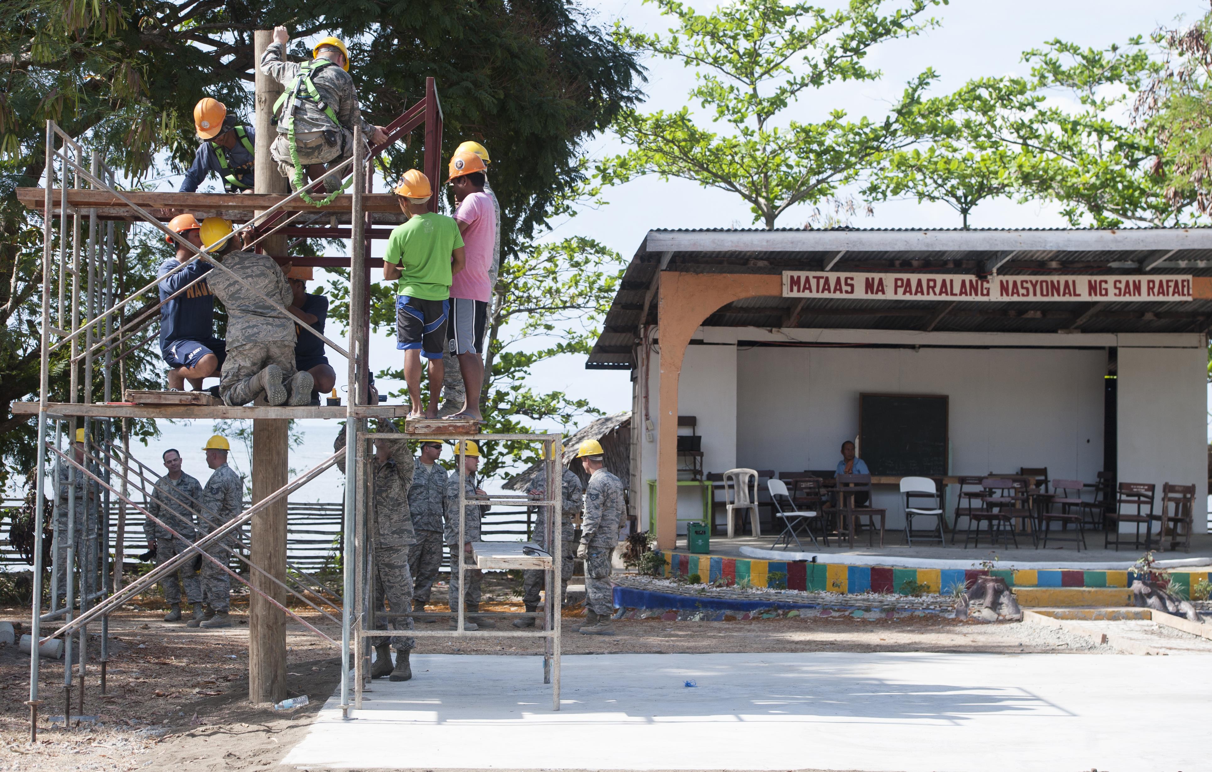 Bringing Sports To Barangay San Rafael During Balikatan U S