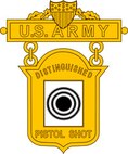 Pistol Shot Badge