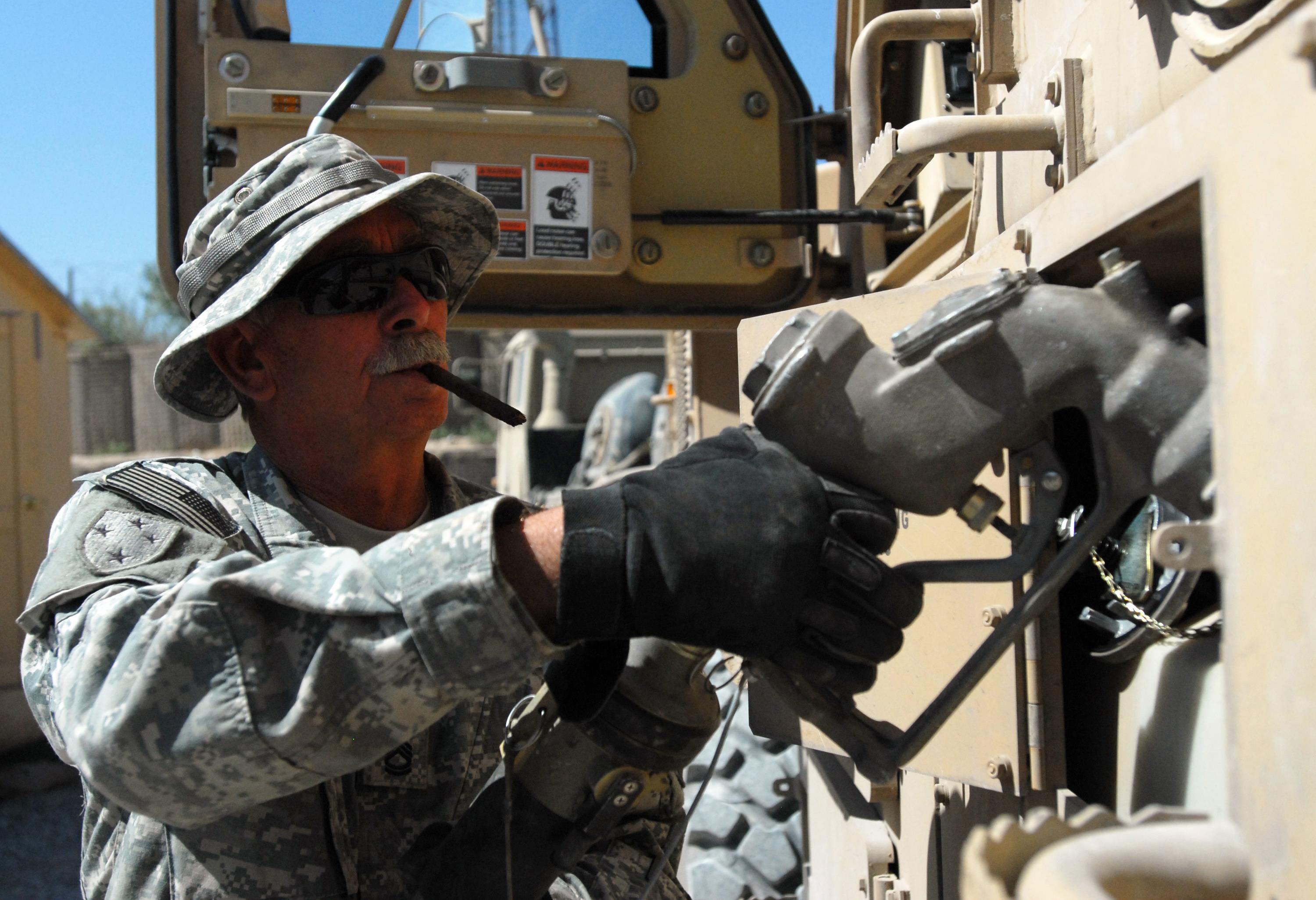 Florida Guardsman wears Americal patch in Afghanistan > National Guard