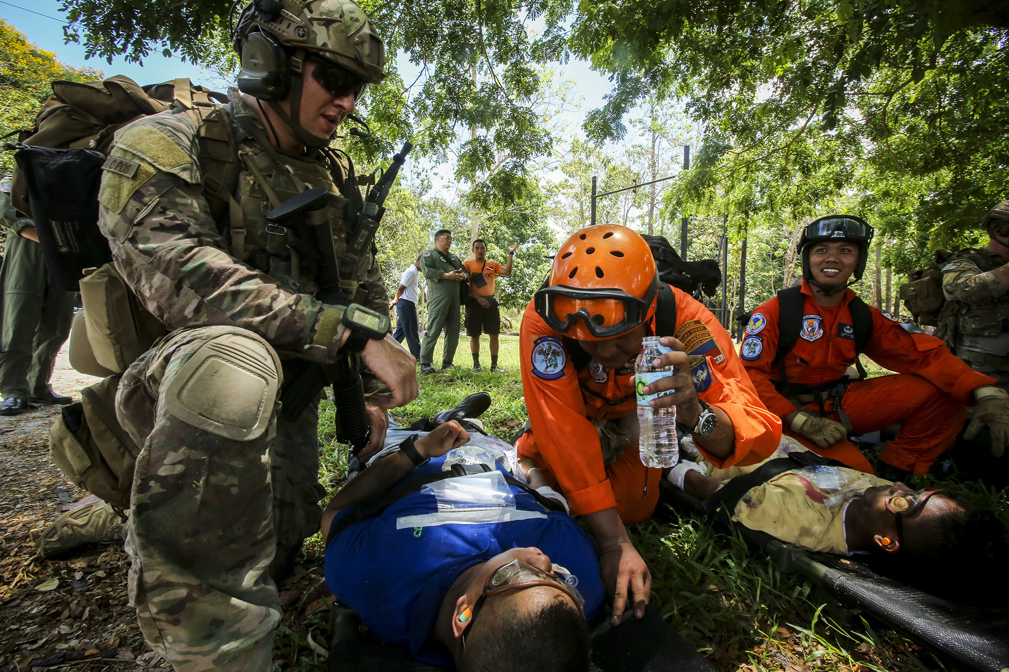 USAF, PAF Develop Bilateral Rescue Techniques