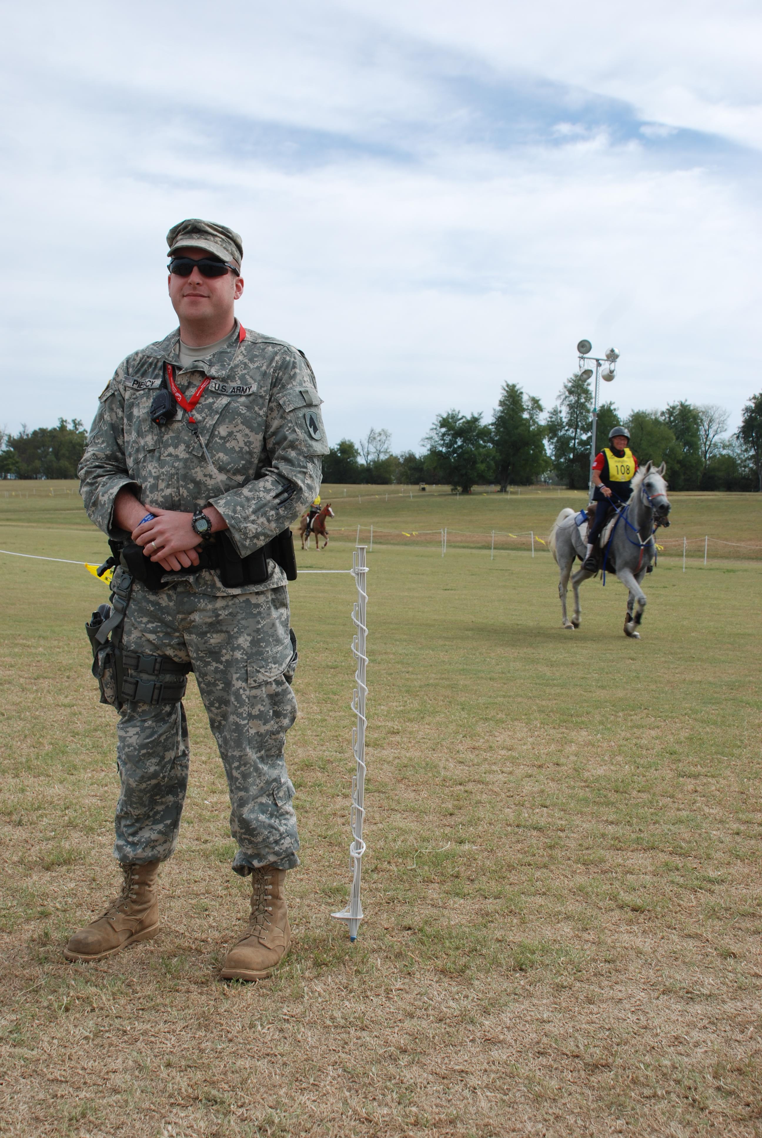 Kentucky Guard holds security reins at equestrian event > National