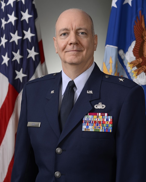 Official Air Force Image: BGen Christopher Eddy Bio Photo