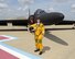 Dr. Mica Endsley, Chief Scientist of the U.S. Air Force, poses for a photo in front of a U-2 Dragon Lady at Beale Air Force Base, Calif., April 24, 2015. Endsley’s mission is to serve as the chief scientific adviser to the Chief of Staff and Secretary of the Air Force, and provide assessments on a wide range of scientific and technical issues affecting the Air Force mission. (U.S. Air Force photo by John Schwab/Released)