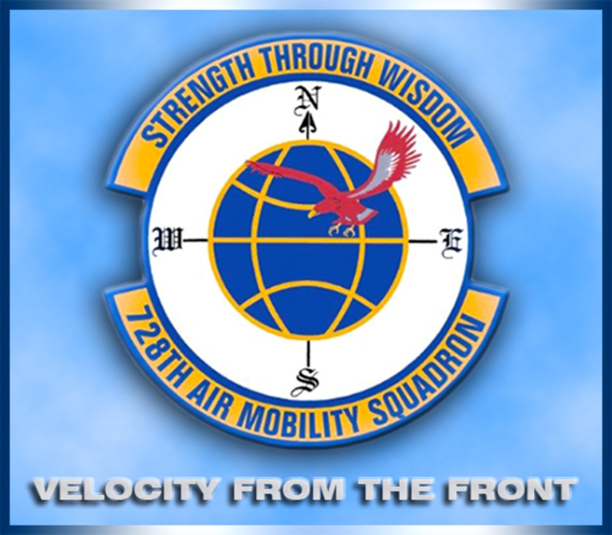 The 728th Air Mobility Squadron provides expertise in three core competencies Aerial Port Operations, Aircraft Maintenance, Command and Control and delivers robust staff support. The unit provides safe and effective en route support for transient Department of Defense and Allied country aircraft. (U.S. Air Force graphic by Danielle Brooks)