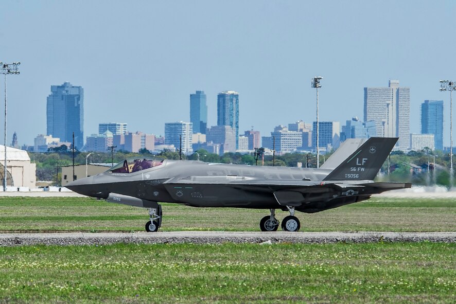 The 56th Fighter Wing flagship F-35 Lightning II is scheduled to arrive at Luke Air Force Base today. That aircraft will be the base’s 22nd F-35.