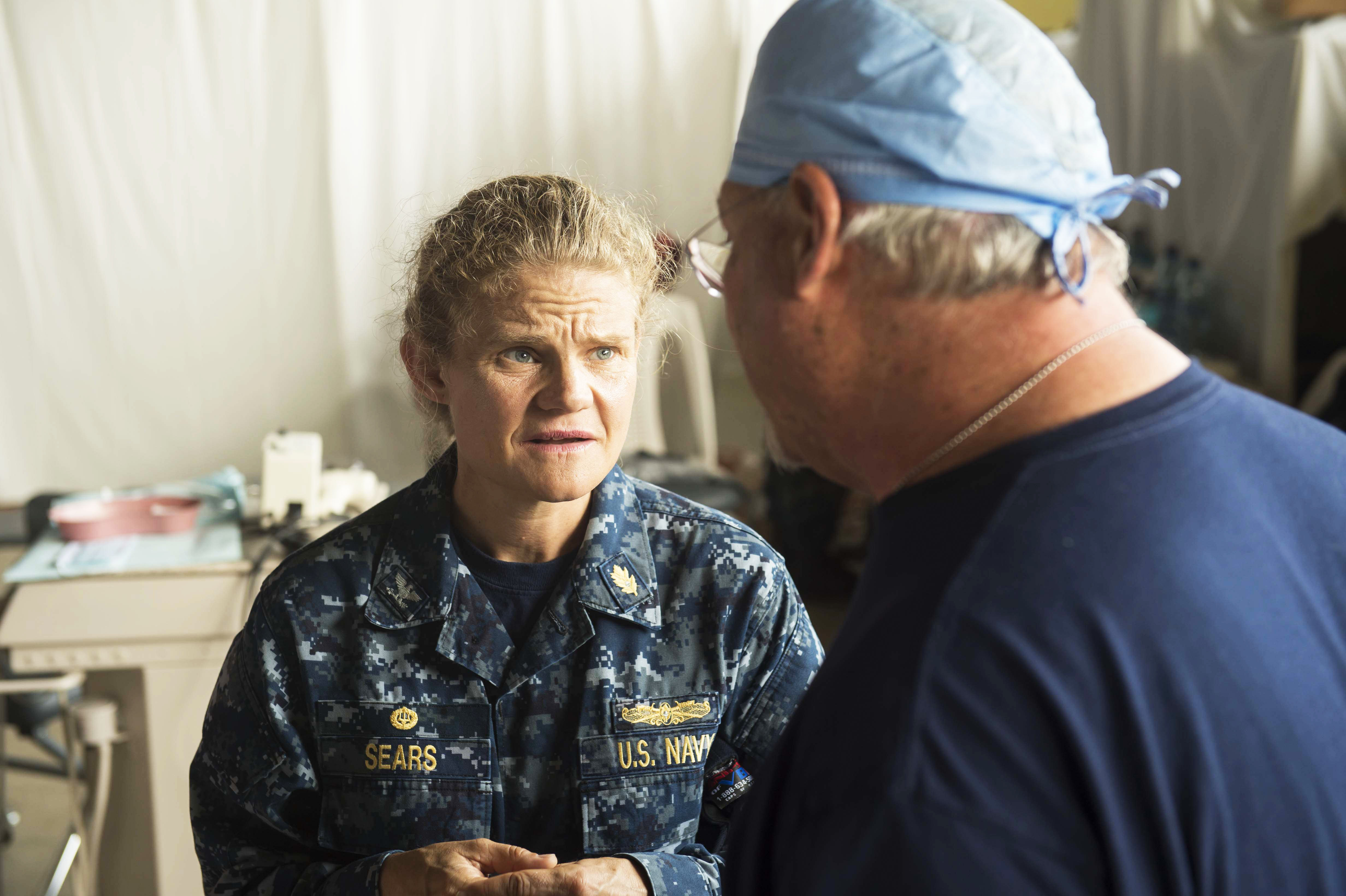 U S Navy Capt Christine Sears Left Commanding Officer Of The