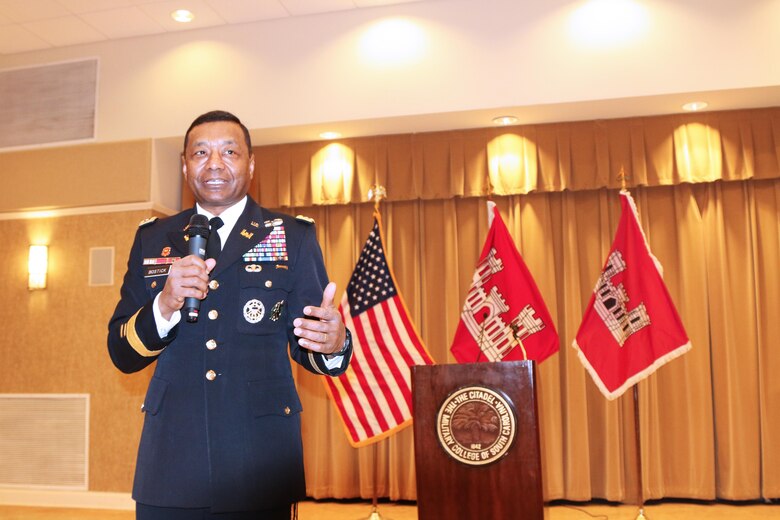 In January, Lt. Gen. Thomas Bostick, USACE Chief of Engineers, visited Charleston to talk with employees, visit the recently completed Mental Health Research Facility at the Veteran's Affairs Hospital, and take a harbor tour of Charleston Harbor.