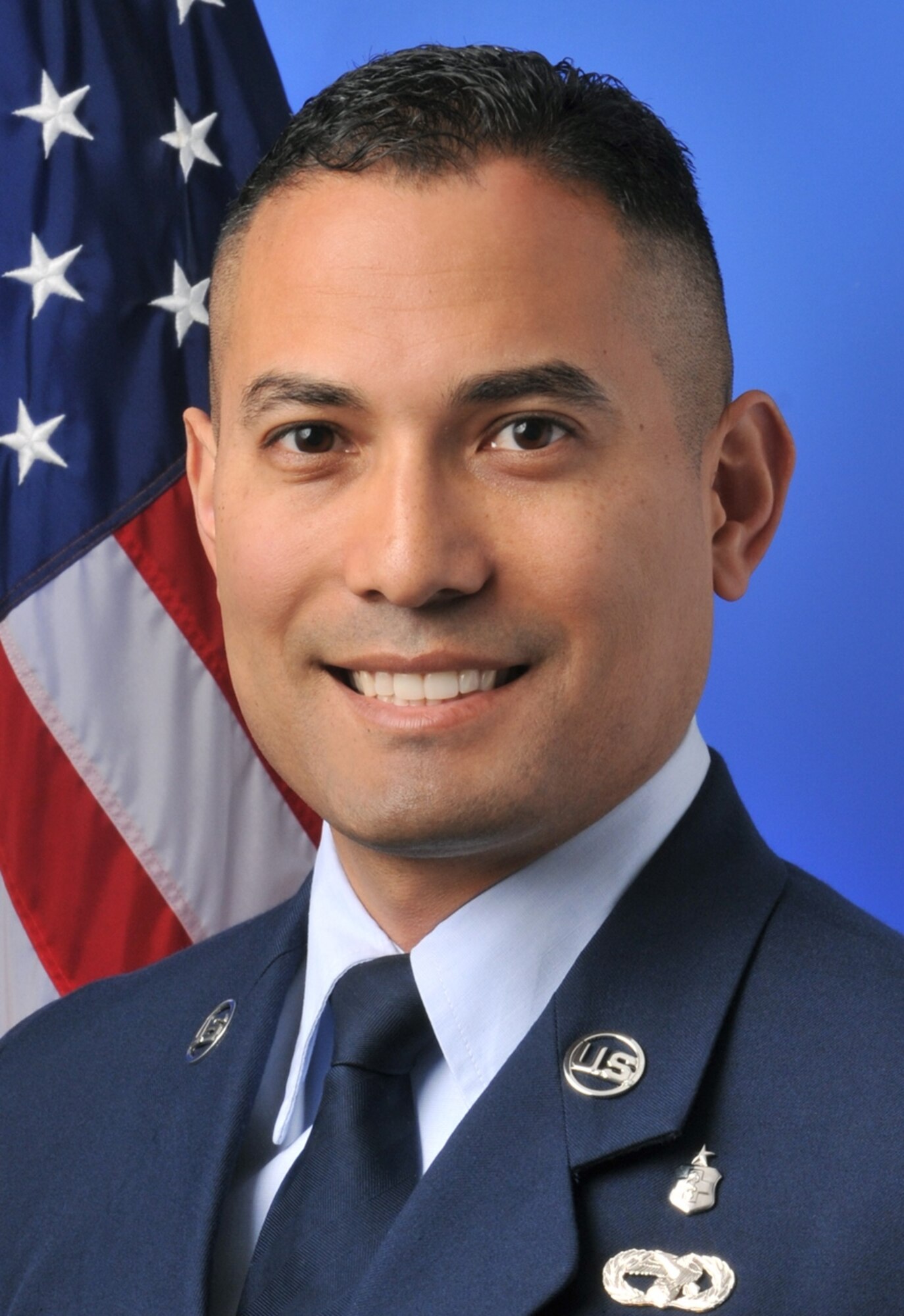 Official photo of Tech. Sgt. Billy Wince.