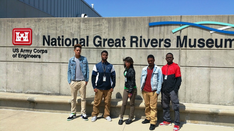 Five student interns from the Clyde C. Miller Academy in St. Louis, Mo., worked in various departments in the St. Louis District office. The students gained real-world experiences and applied skills they have learned in the classroom. During their time with the District, the interns learned how to communicate effectively in the workplace, pay attention to detail, prepare for briefings, and work as a team.
