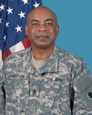 Command Sergeant Major Jay Preston