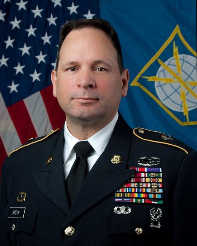 Command Sergeant Major Robert B Breck