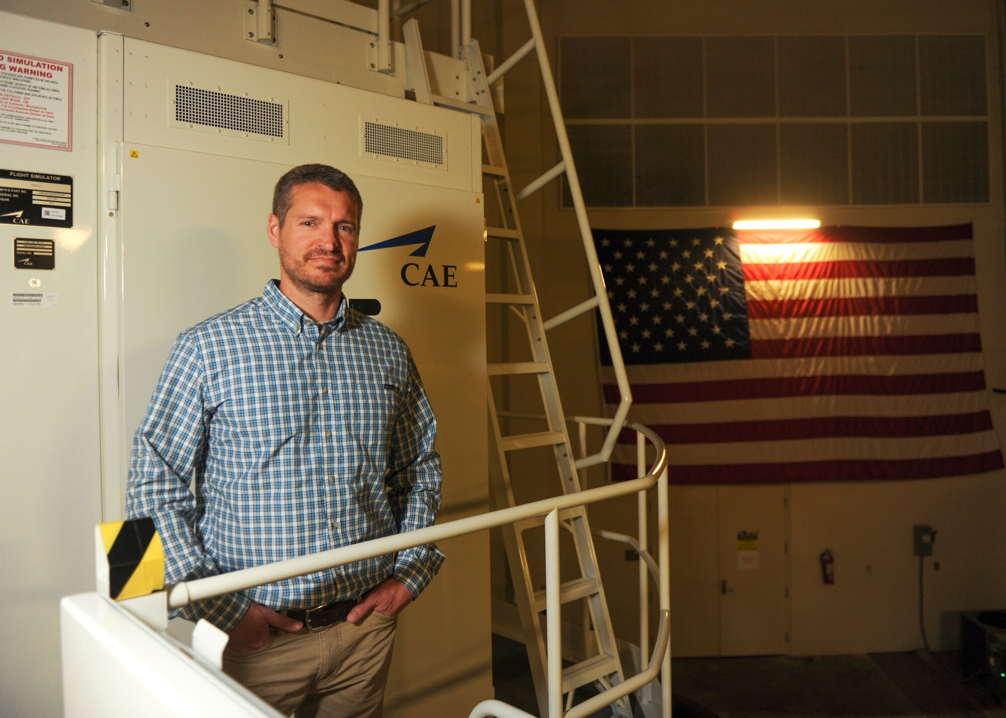 Kelly Kendall, an Air Mobility Command Air Operations Squadron, Detachment 3, equipment specialist, was recognized as the Combat Airlifter of the Week, April 27, 2015, at Little Rock Air Force Base, Ark. Kendall was a key team member during periodic evaluations on four training devices. (U.S. Air Force photo by Airman 1st Class Scott Poe)