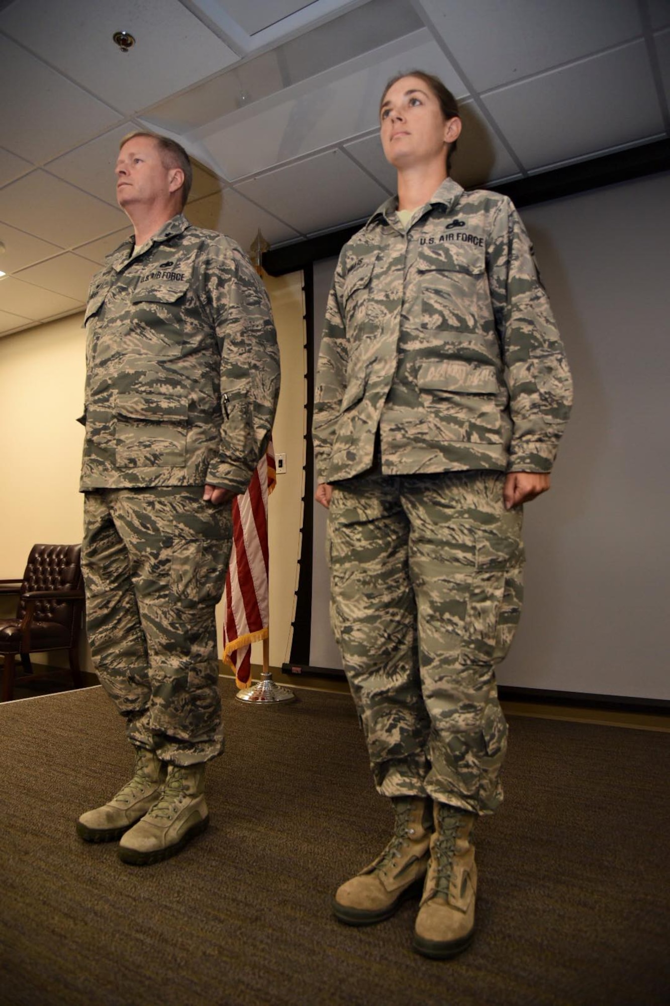 Chief Master Sgt. Erin Willis 927th Maintenance Group superintendent,  was promoted to her current rank in front of family, friends and Airmen during a promotion ceremony held during the August Unit Training Assembly here. With only one percent of the enlisted force holding the distinguished rank of chief master sergeant, Airmen from the 927th Air Refueling Wing were on-hand for the promotion. (U.S. Air Force photo by Senior Airman Xavier Lockley)