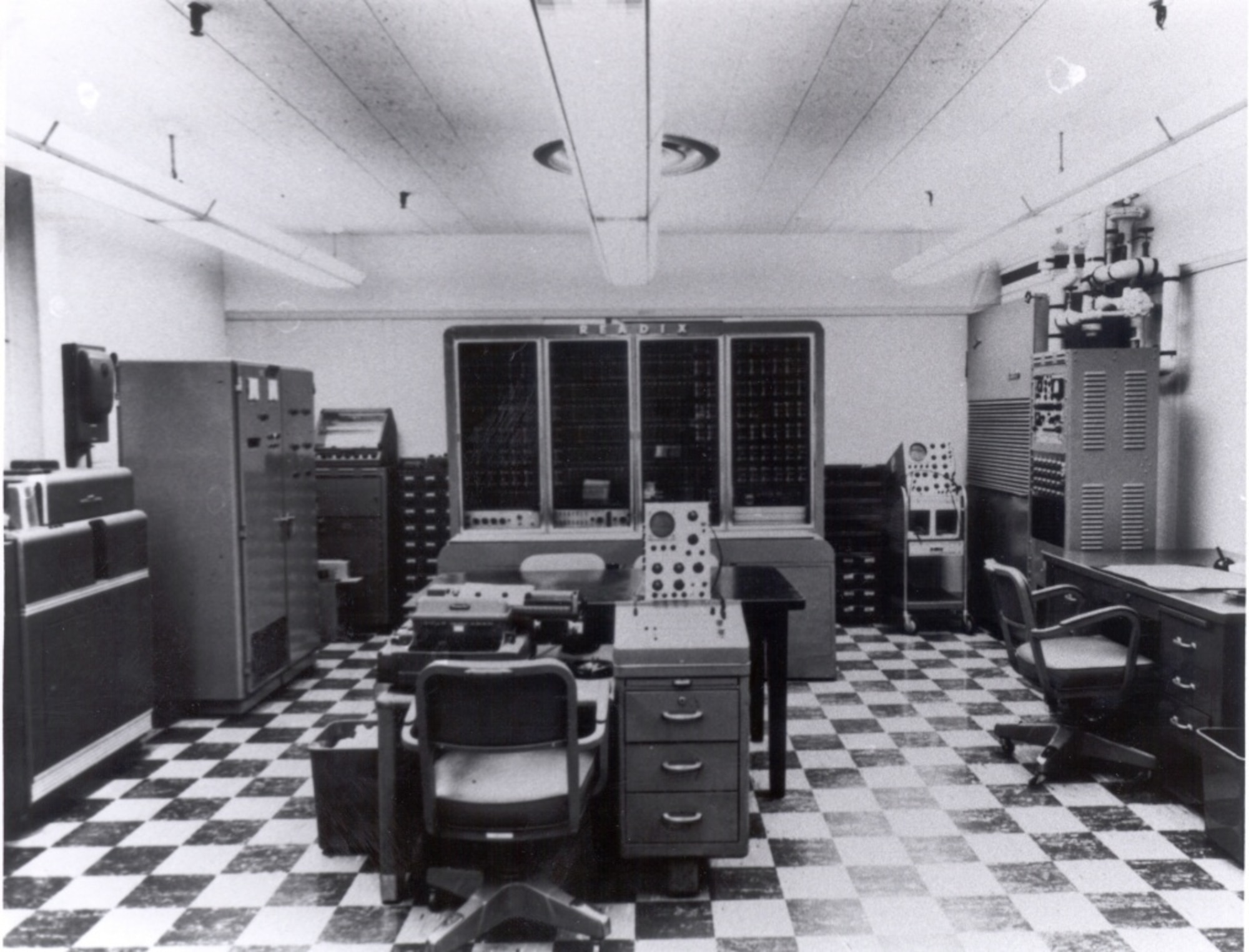Readix Computer in Building 828 - 1958