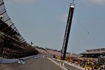 Dale Earnhardt Jr., driver of the No. 88 National Guard NASCAR racecar, races around the track at the Indianapolis Motor Speedway in Indianapolis, Ind. July 31, 2011. Earnhardt now sits in 10th place in the NASCAR Sprint Cup Series points chase.