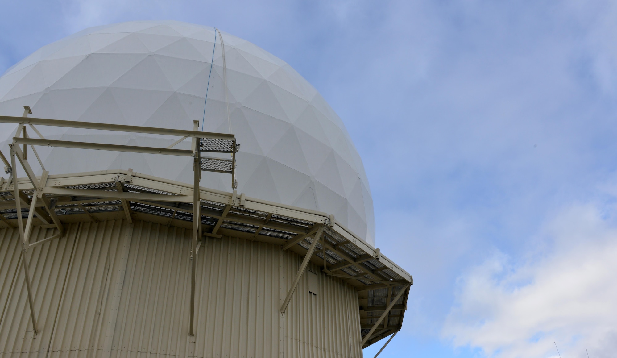 The Indian Mountain long-range radar site is one of many such sites whose mission is to track aircraft in Alaska's airspace and along Alaska's borders for unauthorized aircraft. These sites are critical to the ongoing defense of American airspace. (U.S. Air Force photo by Airman 1st Class Kyle Johnson/Released)